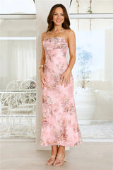 Hot Swoon Maxi Dress Pink