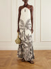 Kalahari printed cotton-poplin maxi dress