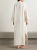 Shantung maxi dress
