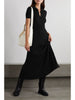 Amor ribbed silk and cashmere-blend maxi dress