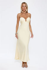 Sunlit Smiles Maxi Dress Yellow