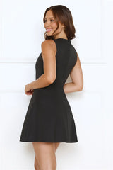 Glow Theory Mini Dress Black