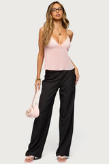 Rhian Lacey Pleated Babydoll Top