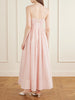 Rosie silk and cotton-blend maxi dress