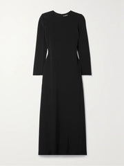 Angelica cutout silk-cady maxi dress