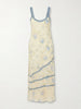 Cecile ruffled printed chiffon maxi dress