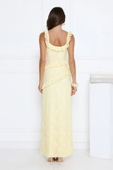 Golden Dusk Lace Maxi Dress Butter