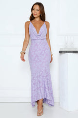 Pretty Haze Maxi Dress Lilac