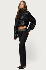 Maricela Sequin Bead Bootcut Pants
