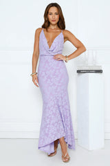Pretty Haze Maxi Dress Lilac