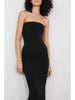 Fatal strapless stretch-jersey maxi dress