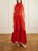 May silk crepe maxi dress