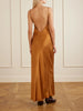 Nevana satin maxi dress