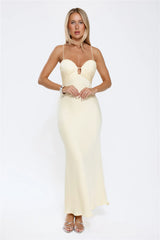 Sunlit Smiles Maxi Dress Yellow