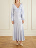 Peyton knotted cut-out satin-silk maxi dress