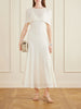 Cordelia crocheted cotton, silk and cashmere-blend maxi dress