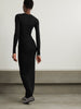 Ribbed stretch-jersey maxi dress